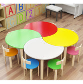 彩色幼稚園桌 Colorful Kindergarden Desk 香港辦公室傢俬及設計工程中心 Branding Works Furniture & Office Design